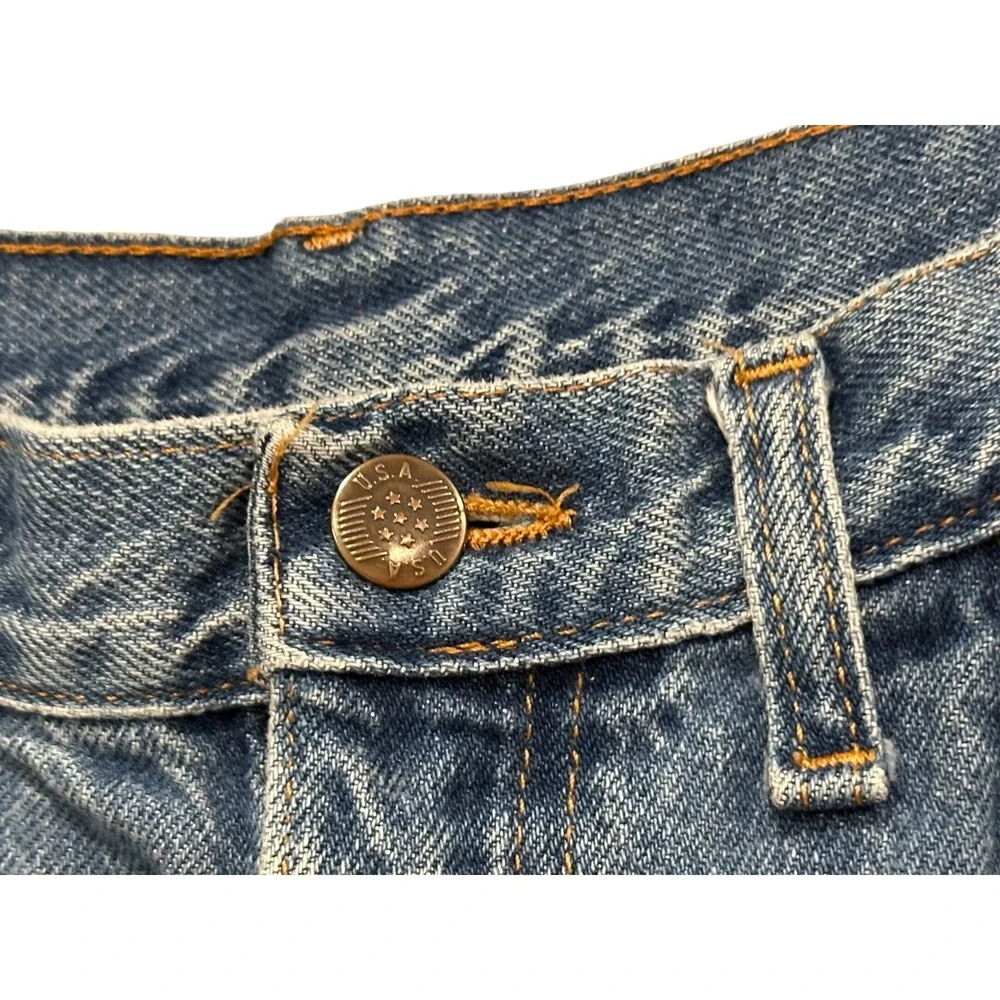Vintage Faded Glory High Waisted Mom Jeans Medium Wash Tapered‎ Leg Size 10